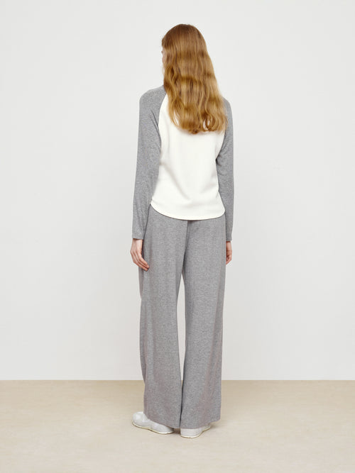 Rabbit Velvet Blended Straight Leg Pants