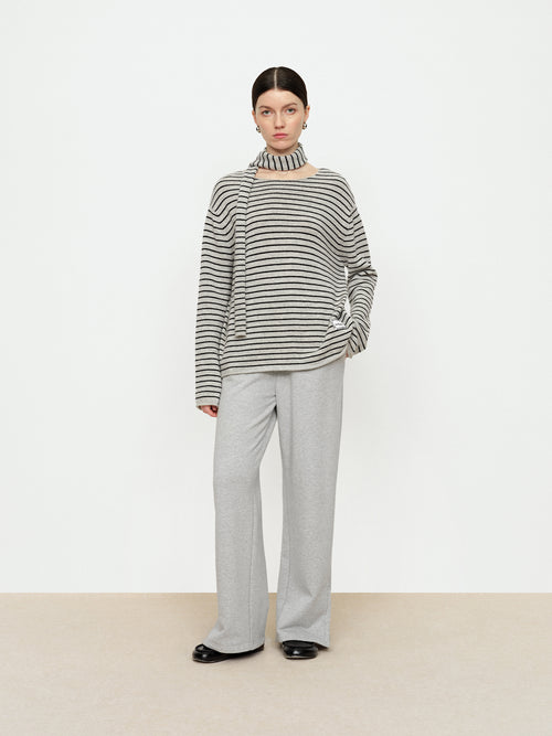 Free Slit Straight Leg Sweatpants