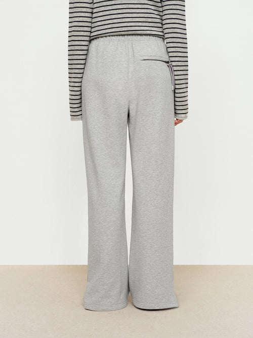 Free Slit Straight Leg Sweatpants