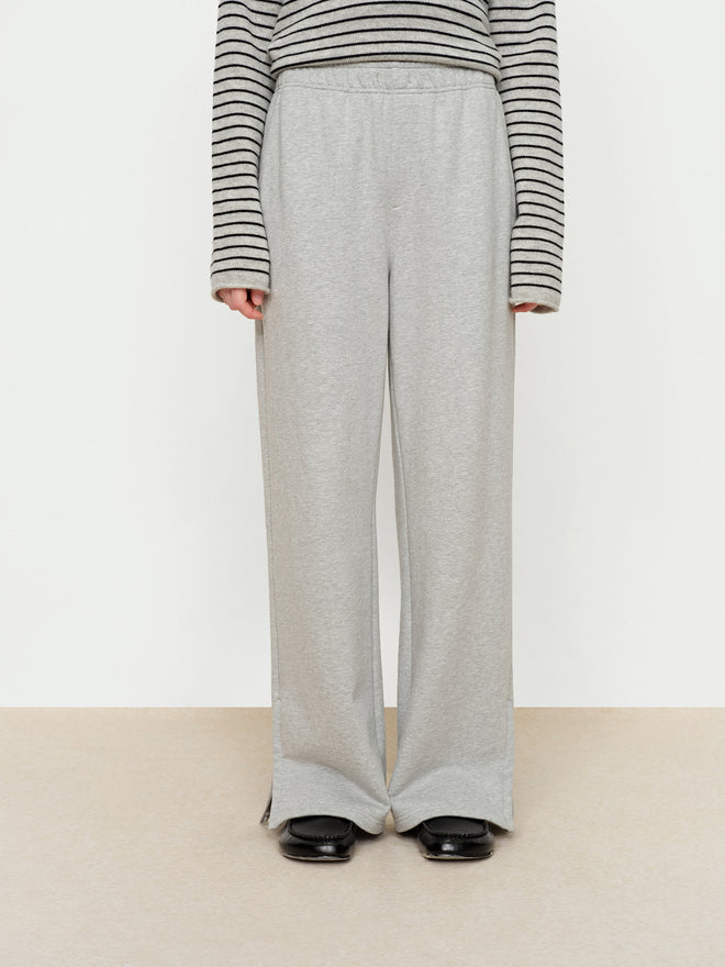 Free Slit Straight Leg Sweatpants