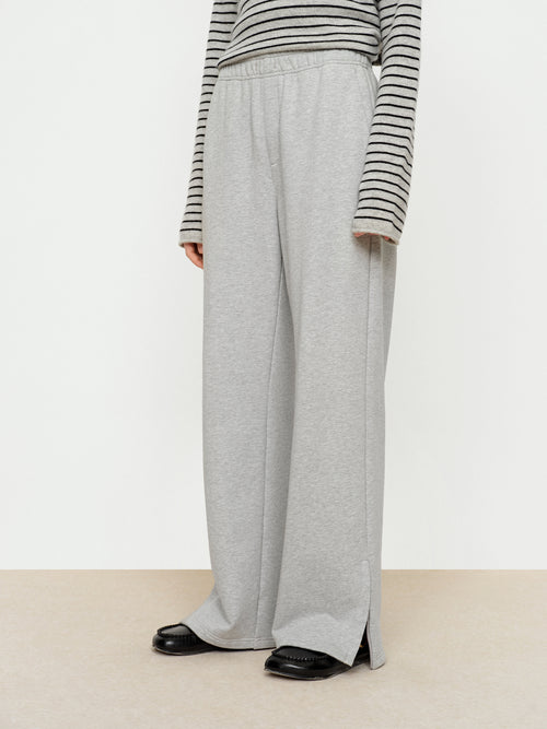 Free Slit Straight Leg Sweatpants
