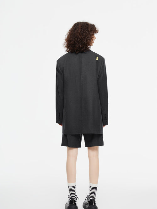 'Hollywood' Boxy Blazer-Sample - Urlazh New York