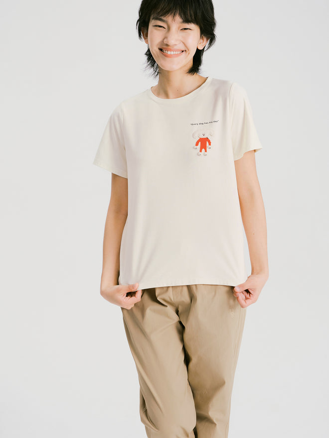 Fun Little Embroidered T-Shirt