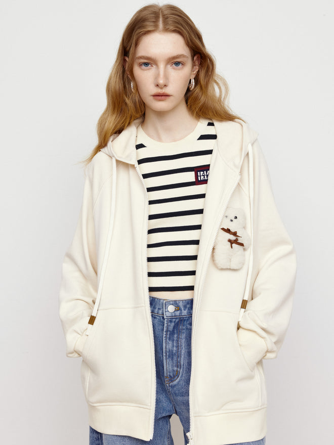 Doll Zipper Hoodie