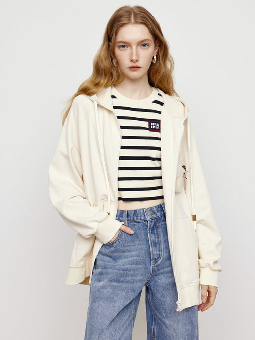 Doll Zipper Hoodie