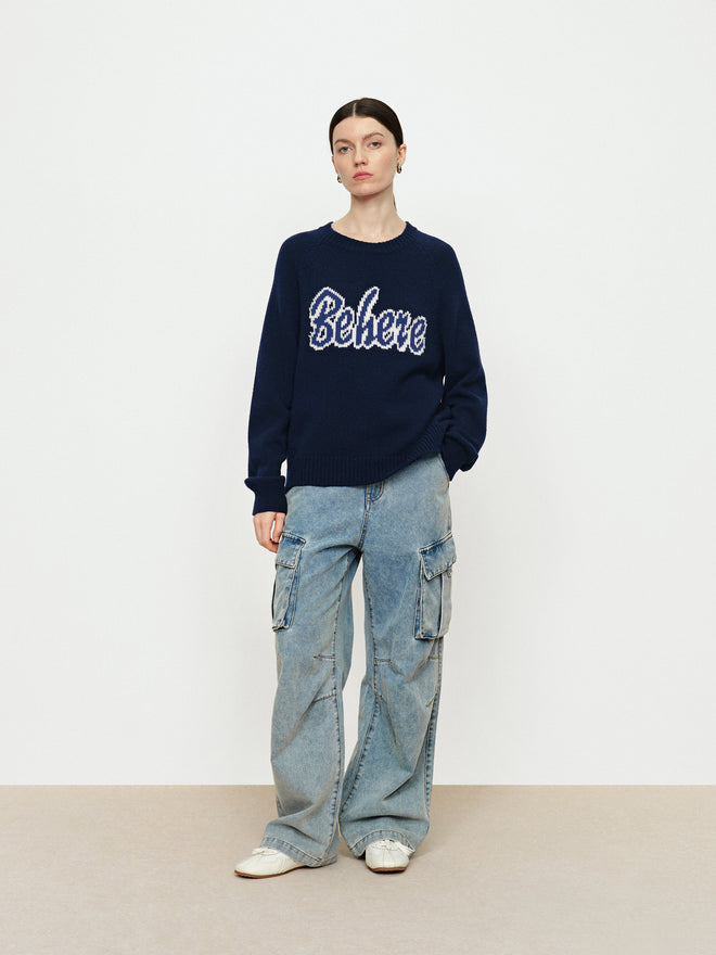 American Thick Needle Sweater