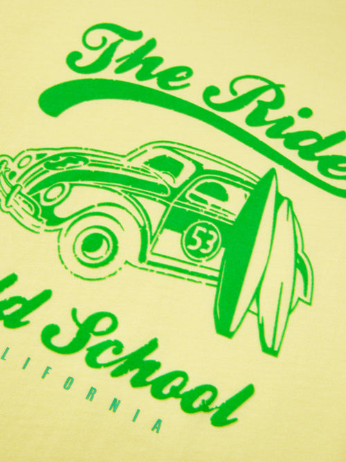 T-shirt imprimé voiture vintage