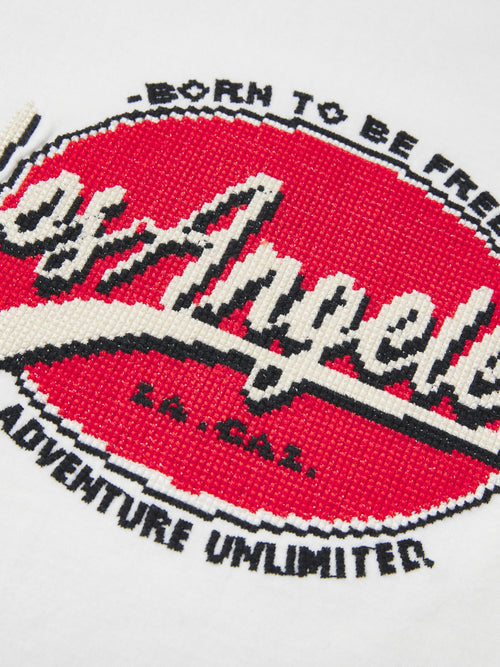 La Vintage Cross Stitch T-Shirt