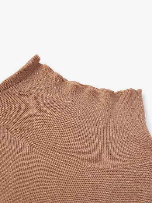 Wool Printed Knit Undershirt