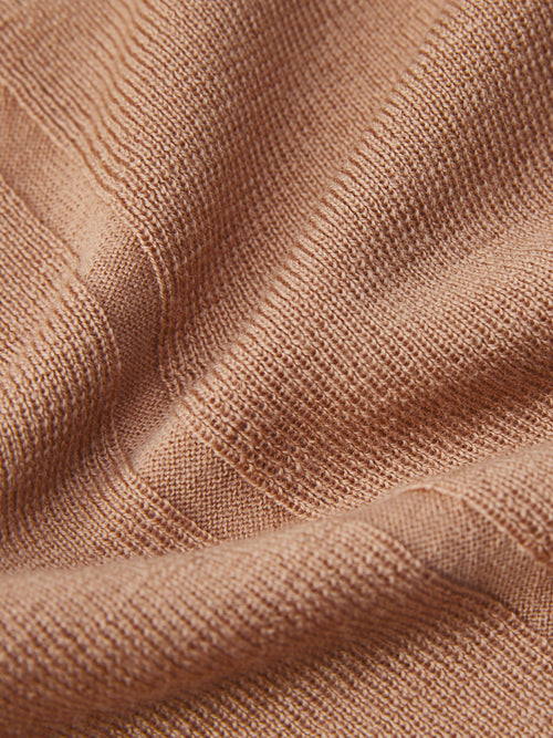 Wool Printed Knit Undershirt