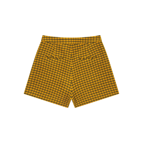 Vintage Gold Collegiate Shorts-Sample