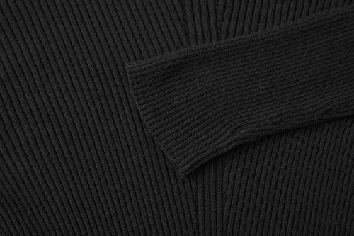 Black Prague Bottom Sweater