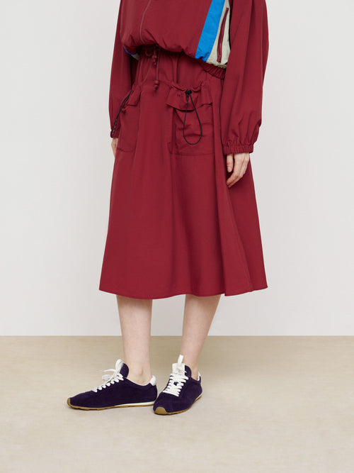 Raspberry Half Skirt