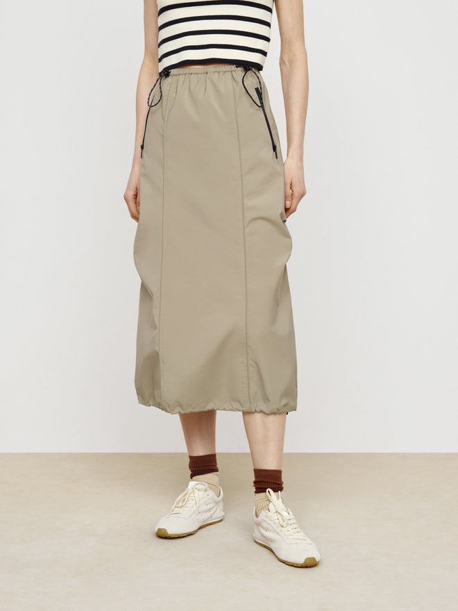 Mocha Half Skirt