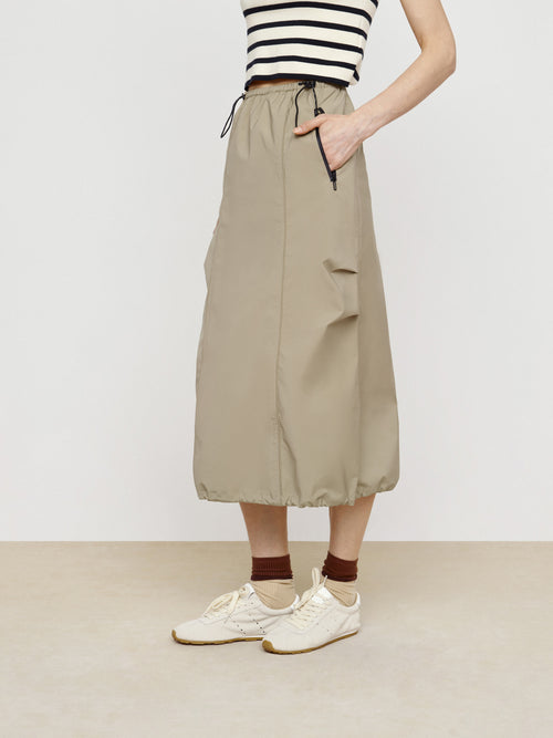 Mocha Half Skirt