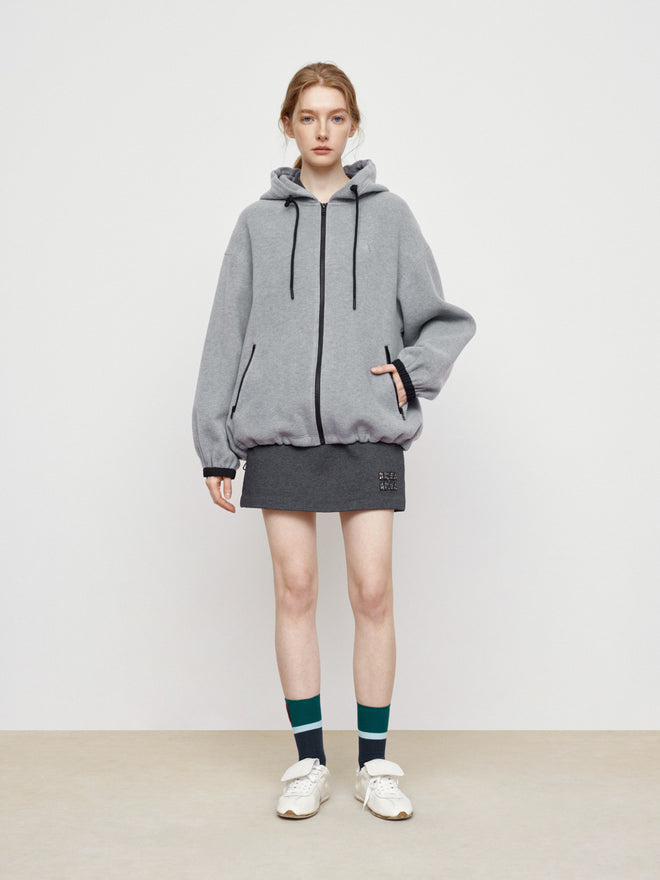 Warm And Soft Zipper Hoodie