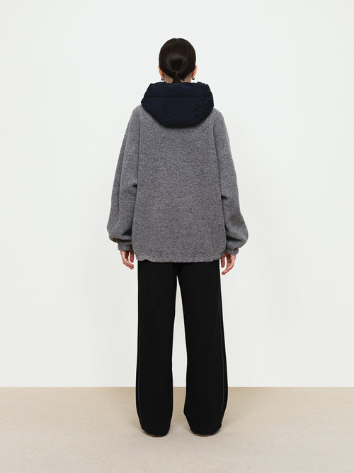 Sesame Grey Circle Coat