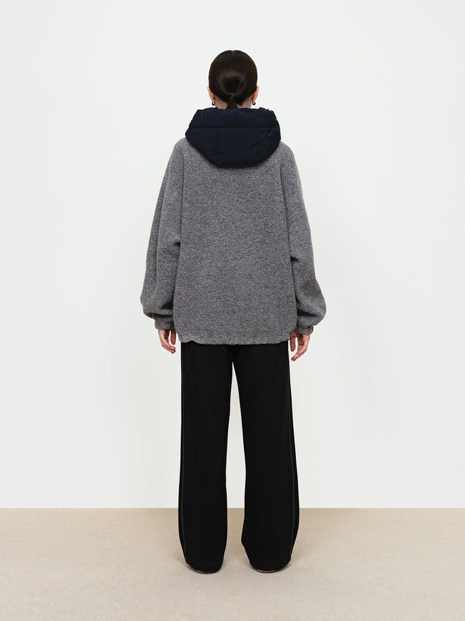 Sesame Grey Circle Coat