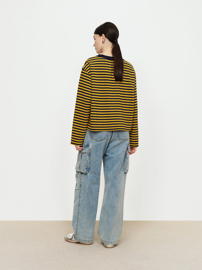 American Striped Sweatshirt