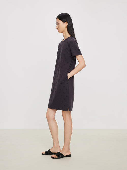 U-CAT Diamond Embellished Dress
