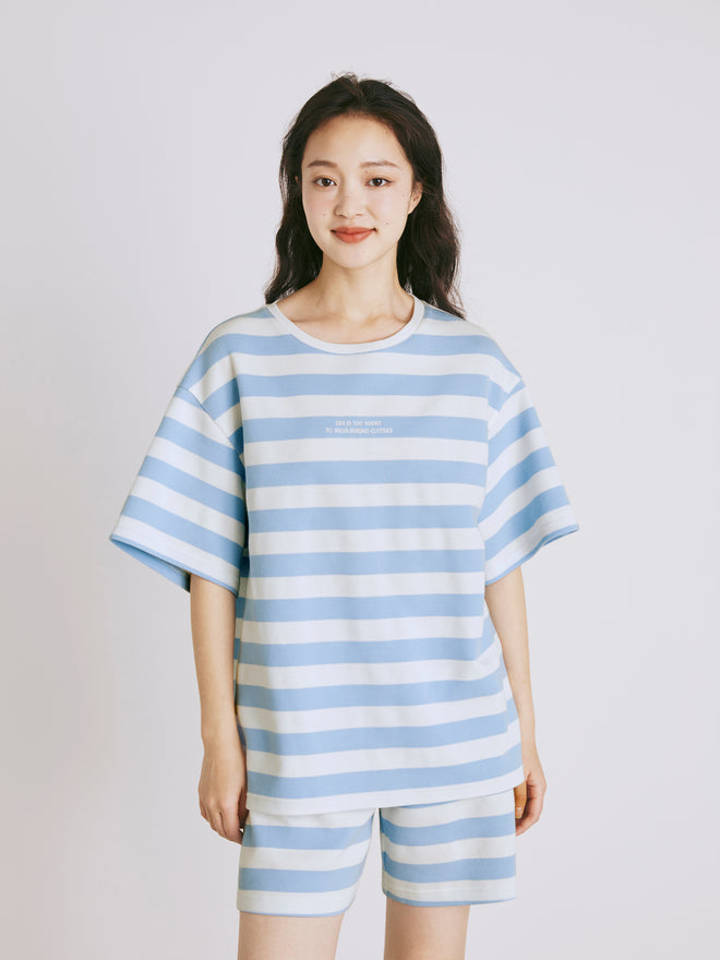 Water Wave Stripe T-shirt