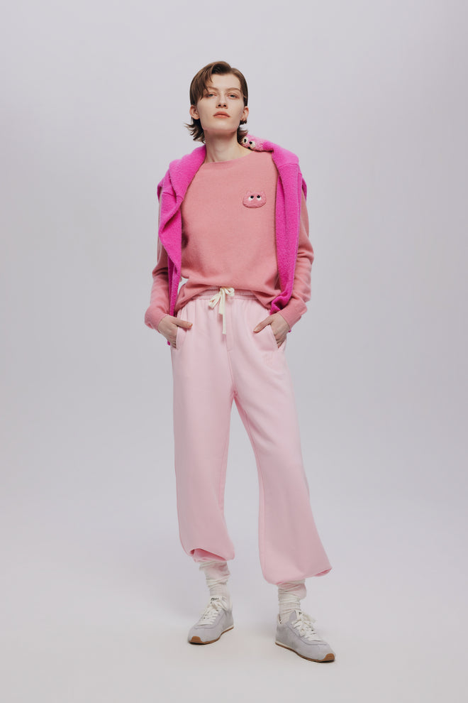 Blush Pink Sweatshirt Pants