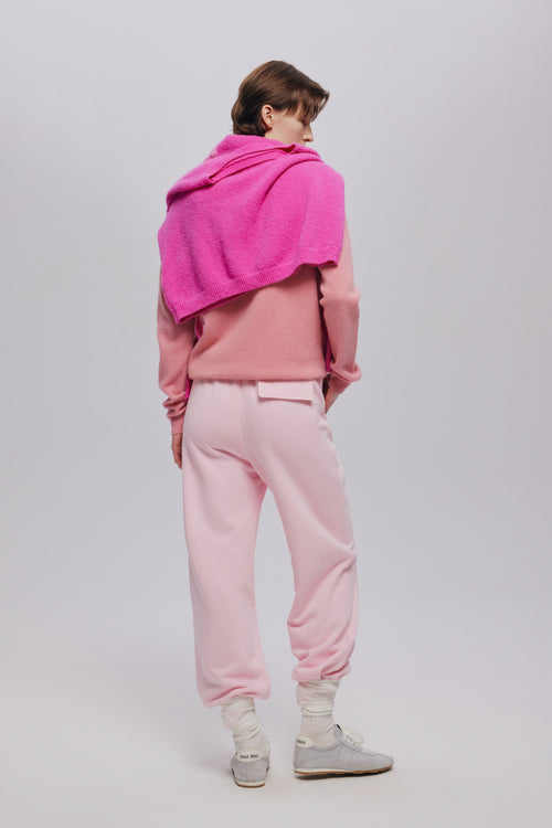 Blush Pink Sweatshirt Pants