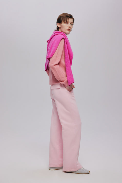 Mousse Pink Cashmere Sweater