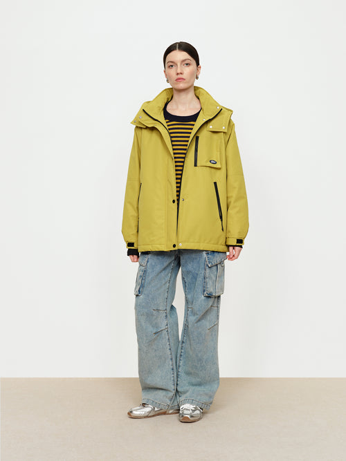 Mousse Tea Language Cotton Robe