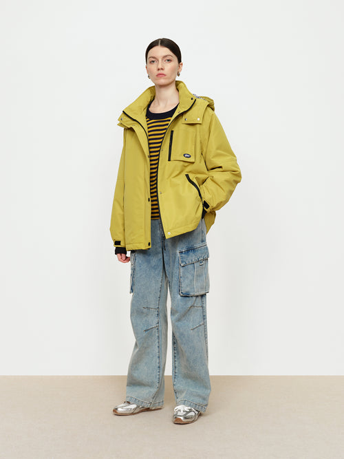 Mousse Tea Language Cotton Robe