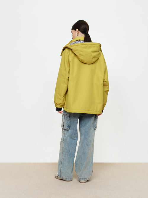 Mousse Tea Language Cotton Robe