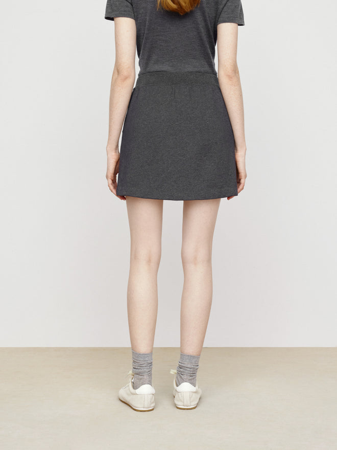 Casual And Minimalist Half Skirt