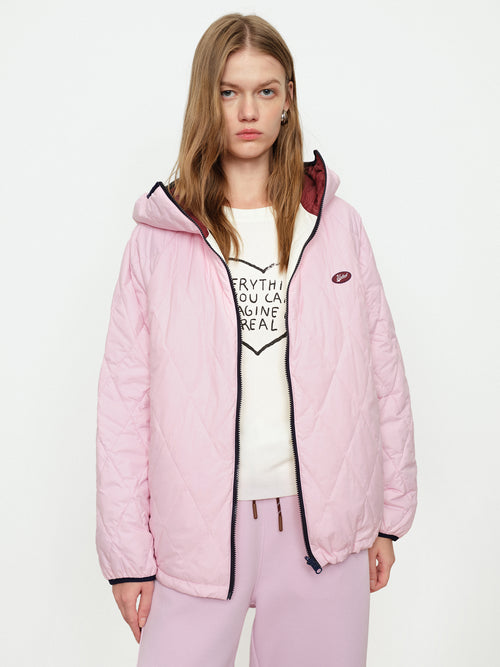 Mousse Strawberry Double-Sided Jacket