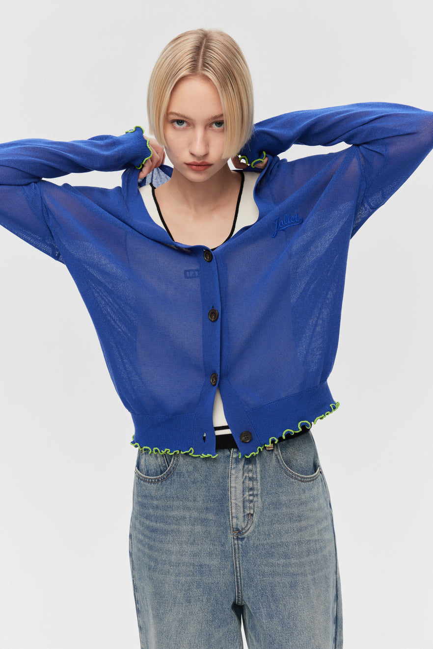 Sea Salt Matcha Cardigan - Urlazh New York