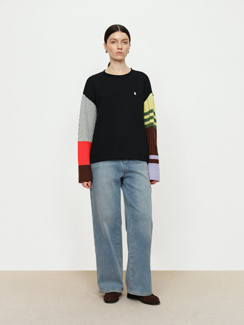 Rainbow Sleeve Hoodie