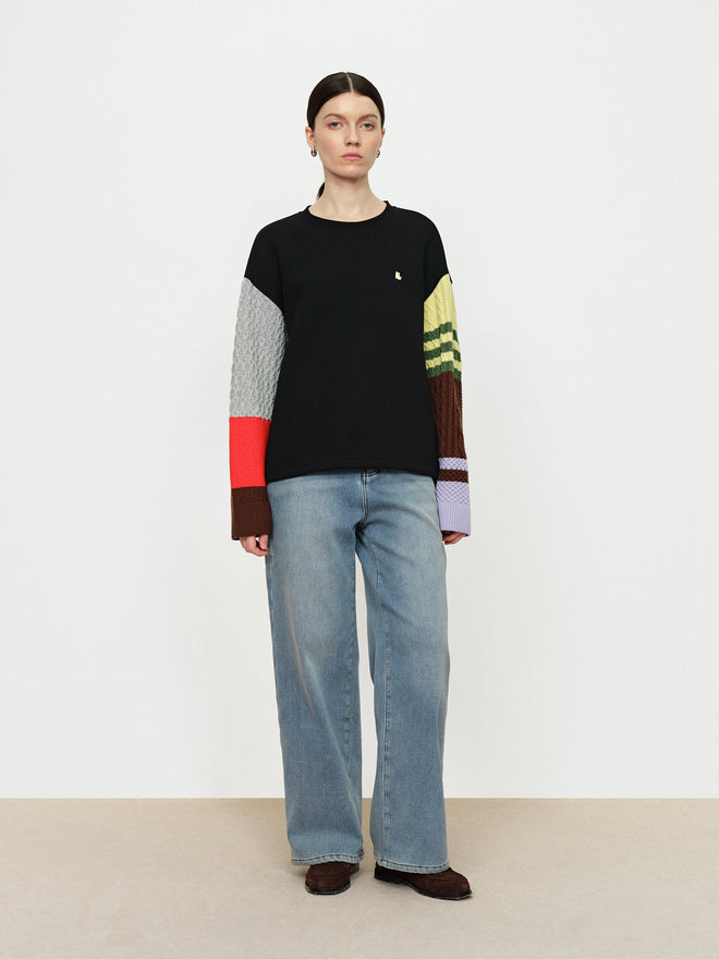 Rainbow Sleeve Hoodie