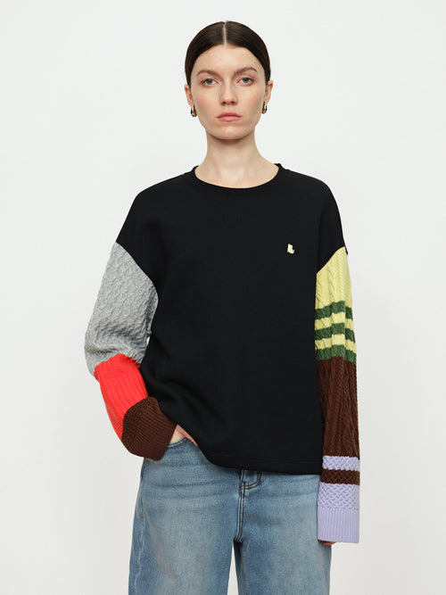 Rainbow Sleeve Hoodie