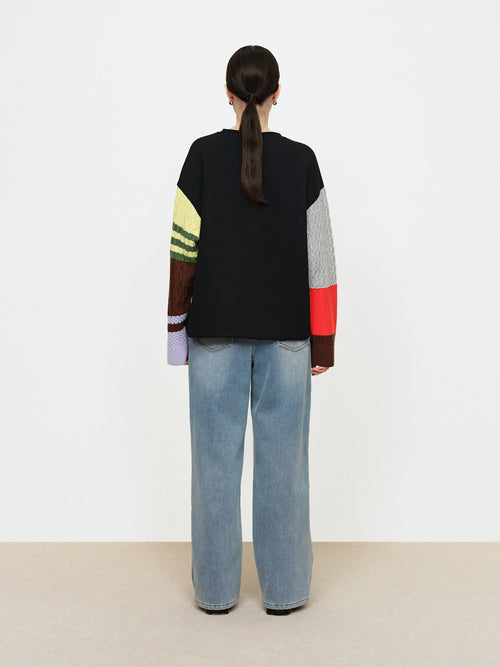 Rainbow Sleeve Hoodie