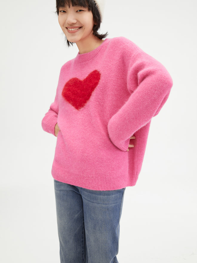 Love Rose Pink Sweater