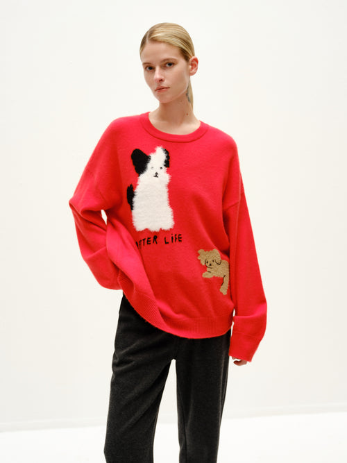 Puppy Cashmere Sweater