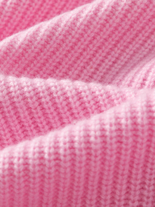 バレエピンクのセーター