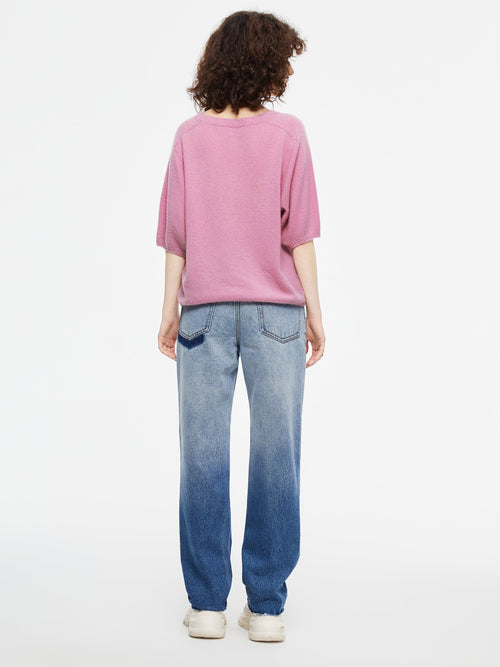 Sun-Washed Boyfriend Jeans-Sample