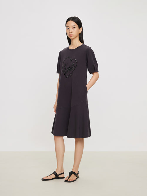 Black Pearl Fishtail Dress