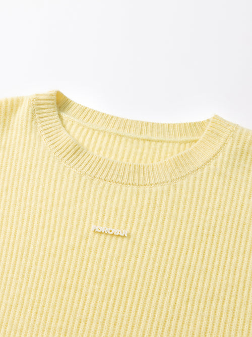Sticky Yellow Sweater