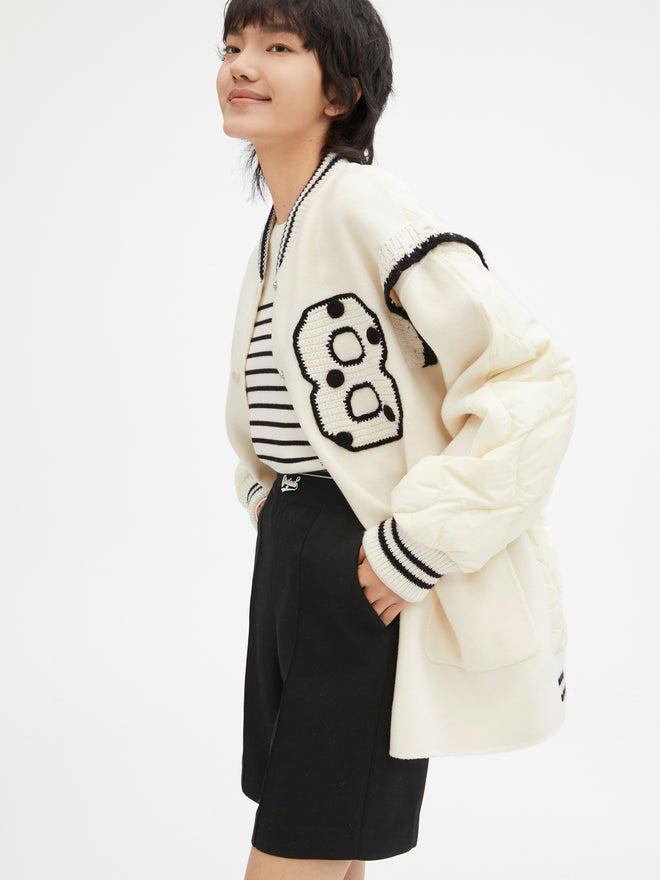 White Baseball Jacket