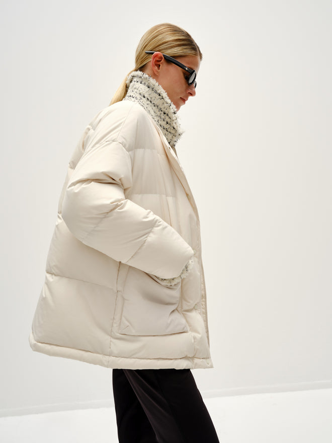 Fake Two Piece Cloud Down