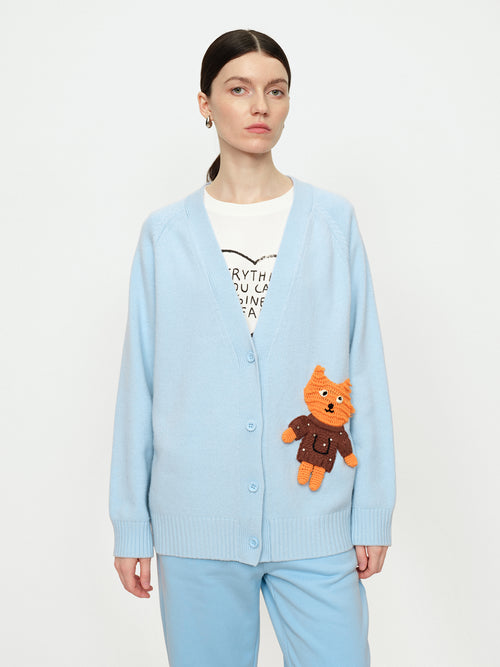 U-Cat Air Blue Cardigan