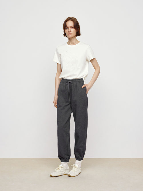 Dark Gray Sports Sweatpants