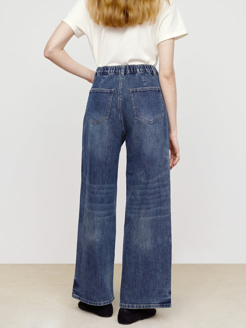 Sparkling Diamond Decorative Jeans