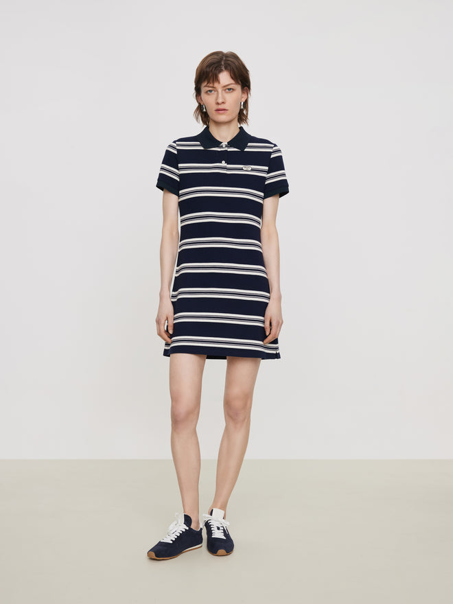 Striped Polo Dress